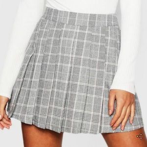 Woven Checked Mini skirt Size US 8
